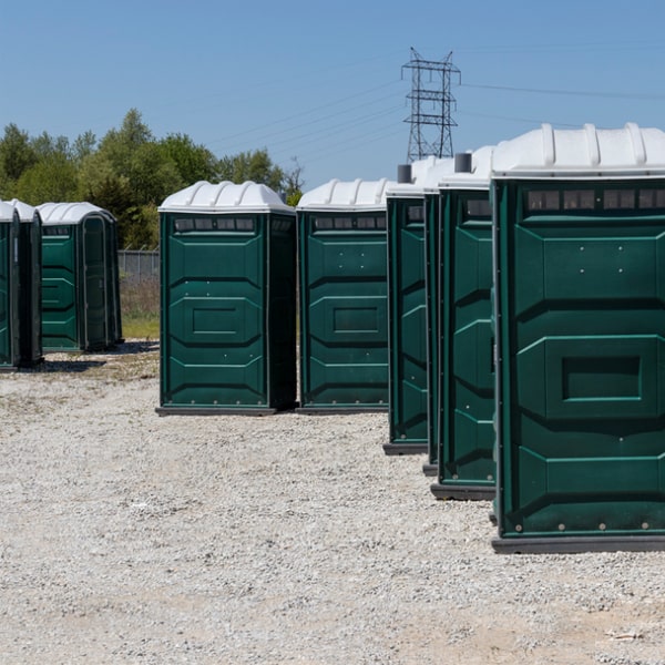 how long can i rent the event porta potties for